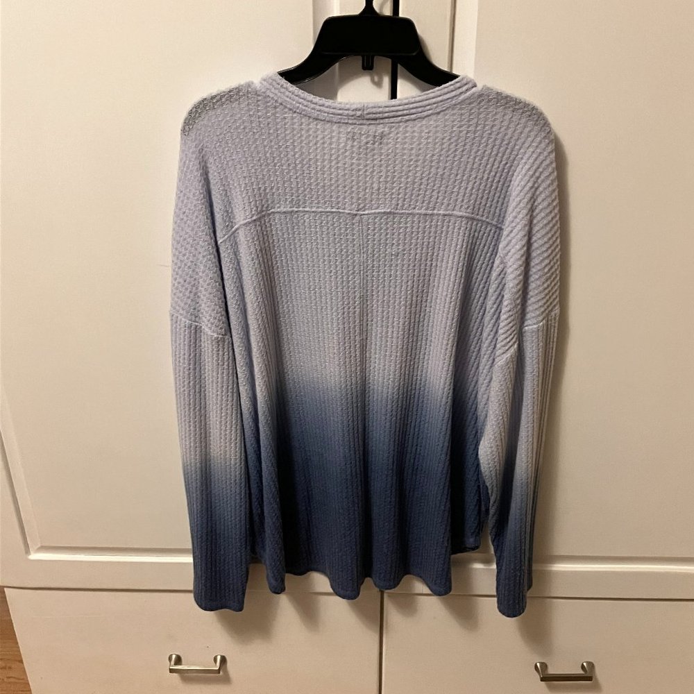 Womens Sonoma Goods for Life Lightweight Sweater - Blue XL - Picture 2 of 3